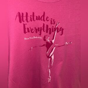 Adult M long-sleeve pink shirt